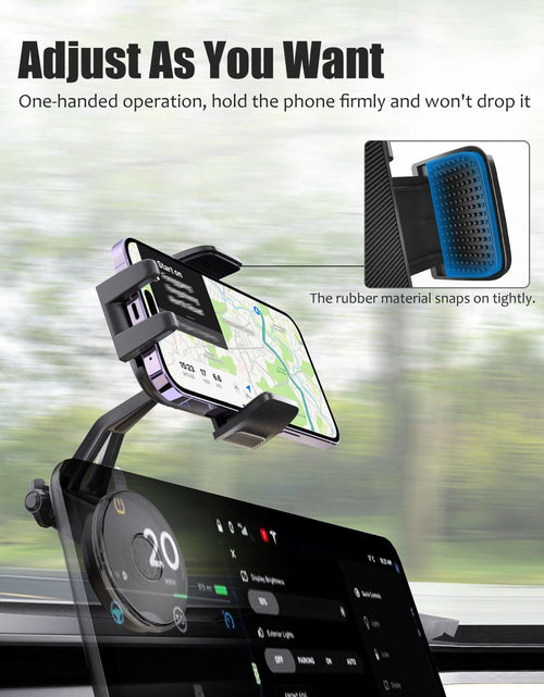 Load image into Gallery viewer, Wukanleng Suction Cup Phone Mount for Tesla Model 3/Y/S/X, 360° Rotating Holder
