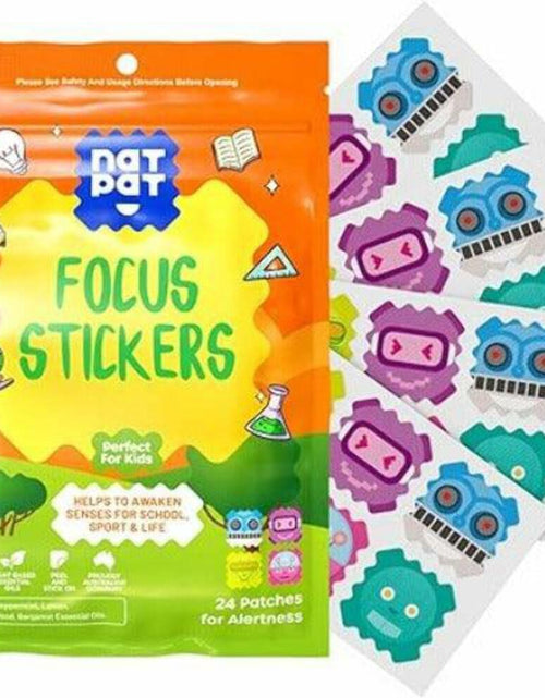 Load image into Gallery viewer, The Nat Patch Co Focus Enhancing Stickers 24 Pack
