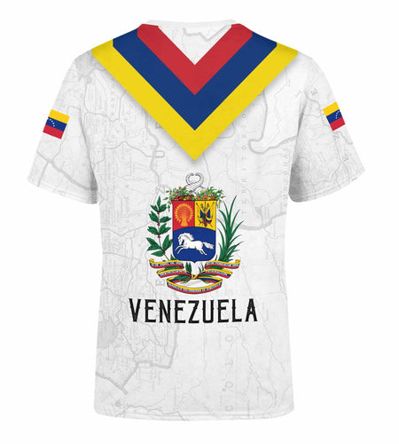 BJU Venezuela Flag T-Shirt Unisex Crewneck Short Sleeve Casual Printed Tee