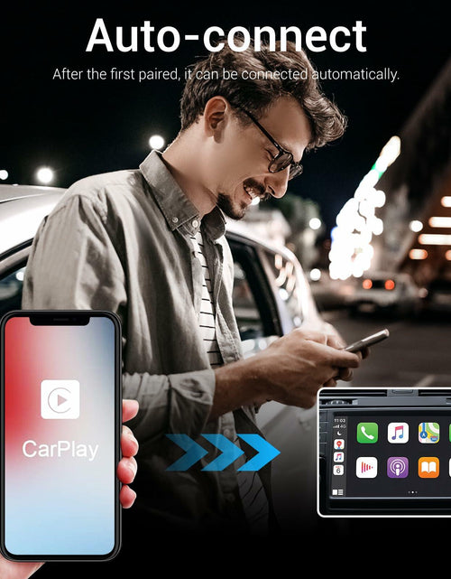 Load image into Gallery viewer, DARAWL Wireless CarPlay Adapter Wired to Wireless for Cars 2015+ iOS 10+
