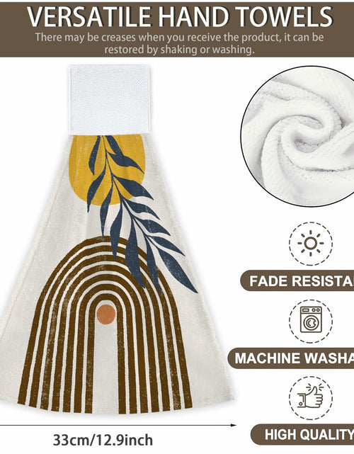 Load image into Gallery viewer, CIAIDU Halloween Black Cat Kitchen Hand Towels 2-Pack Farmhouse Home
