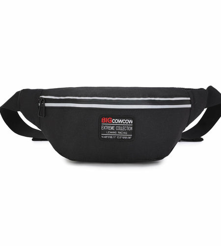 BIGCOWCOW Fanny Pack Waterproof Belt Bag for Women & Men Travel Hiking Run