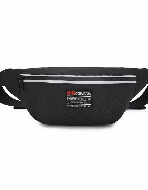 Load image into Gallery viewer, BIGCOWCOW Fanny Pack Waterproof Belt Bag for Women &amp; Men Travel Hiking Run
