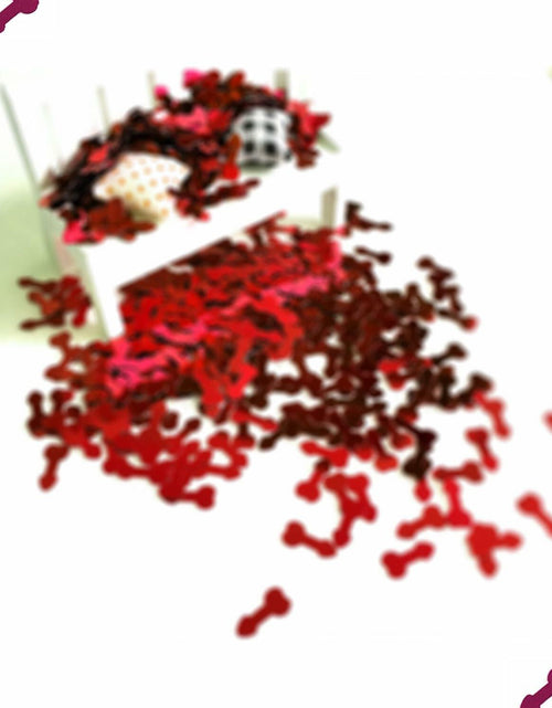 Load image into Gallery viewer, 2025pcs Red Glitter Confetti Party Table Sprinkle Decoration (RED250121)
