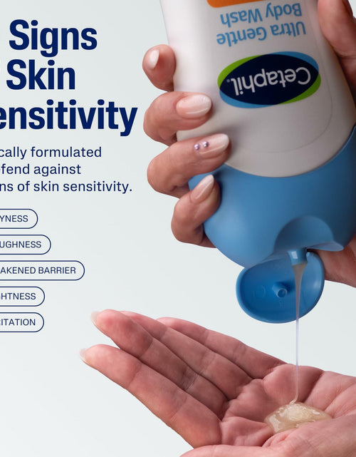 Load image into Gallery viewer, Cetaphil Ultra Gentle Body Wash 16.9oz Sensitive Skin Aloe Hypoallergenic
