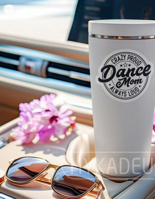 Load image into Gallery viewer, HYKADEUS Dance Mom Funny Vinyl Sticker 3Pcs Waterproof 3x2.8 Inch
