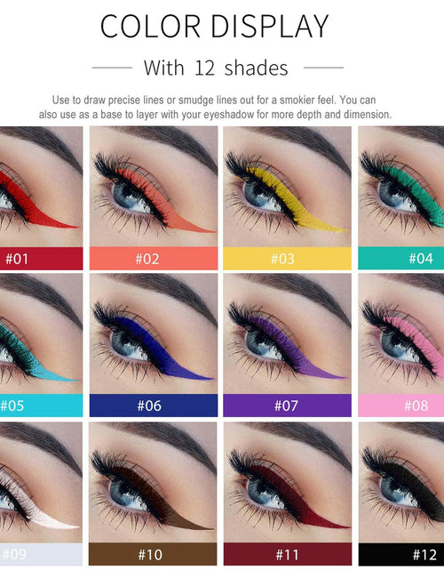Load image into Gallery viewer, DekRion Liquid Eyeliner Waterproof Long-lasting Green 1 Count
