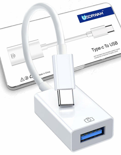 Load image into Gallery viewer, Usdrwam 8-Pin Male to USB 3.0 Female OTG Adapter Cable 2 Ports
