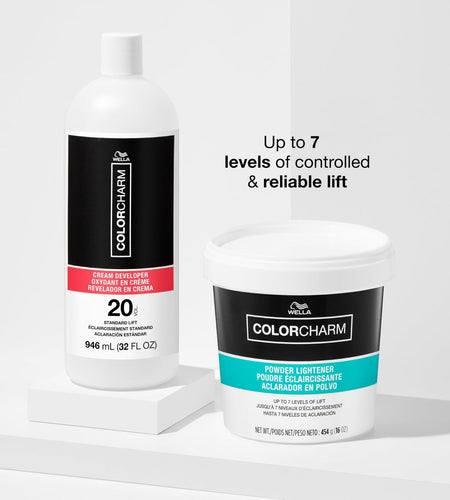 COLORCHARM Cream Hair Color Developer 10 Volume 7.8oz Gray Blending