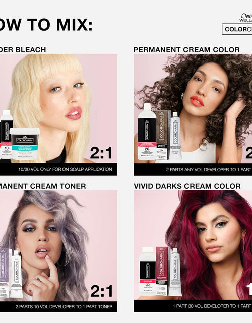 Load image into Gallery viewer, COLORCHARM Cream Hair Color Developer 10 Volume 7.8oz Gray Blending
