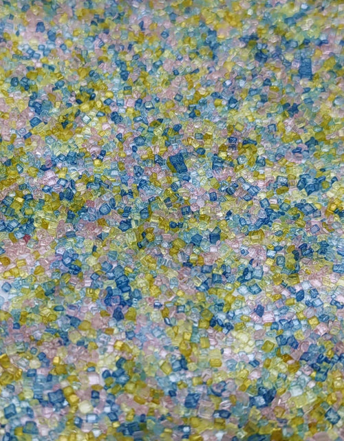 Load image into Gallery viewer, Edible Sanding Sugar Sprinkles 3oz Blue Purple Yellow for Cakes &amp; Cookies
