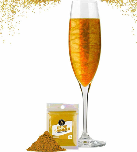 Twinkle My Drink Royal Gold Edible Drink Glitter 5g Premium Shimmer