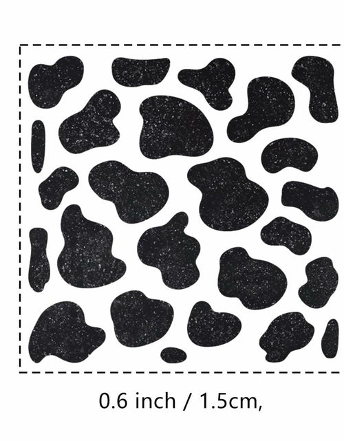 Load image into Gallery viewer, GUVSPTI Cow Print Rubber Stamp 3/5 Inch Mini Scrapbooking Card Making
