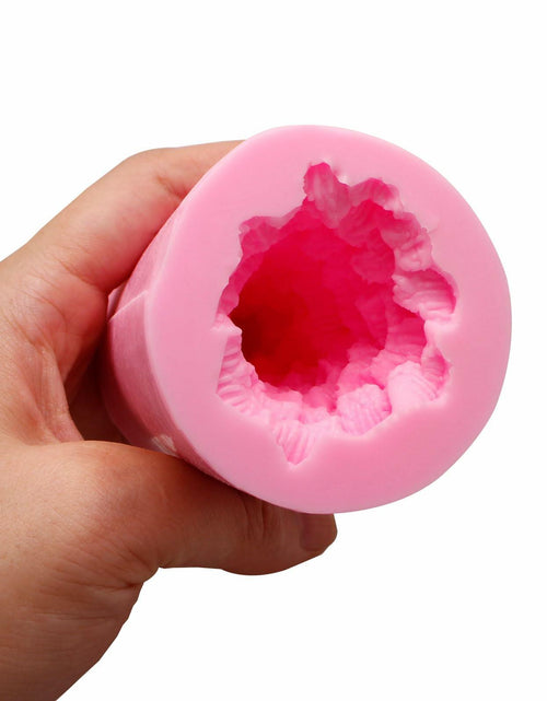 Load image into Gallery viewer, Caregene Christmas Tree Candle Silicone Mold Pine Tree Shape for Candle Making
