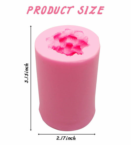 Caregene Christmas Tree Candle Silicone Mold Pine Tree Shape for Candle Making