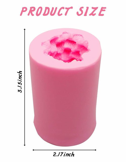 Load image into Gallery viewer, Caregene Christmas Tree Candle Silicone Mold Pine Tree Shape for Candle Making
