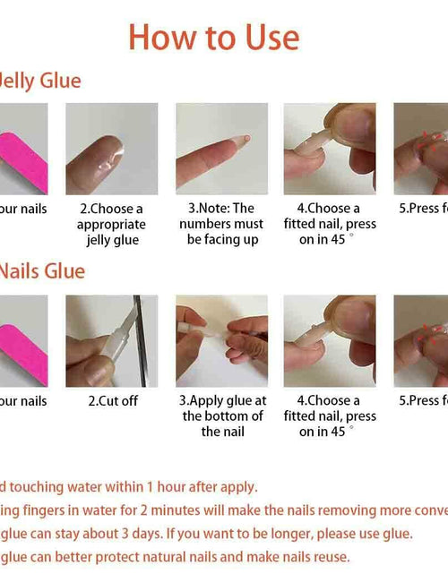 Load image into Gallery viewer, Enppode French Tip Almond Acrylic Press On Nails Medium White 24 Pcs
