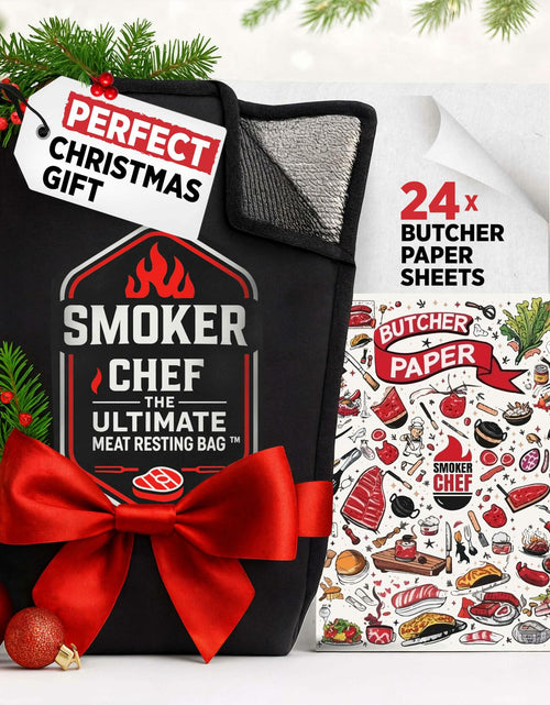 Load image into Gallery viewer, Smoker Chef Meat Resting Bag BBQ Blanket 21" Light Brown 24 Butcher Sheets
