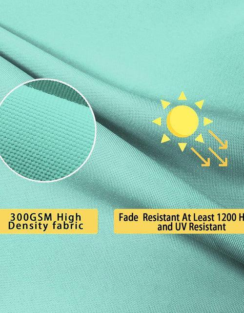 Load image into Gallery viewer, All Smiles Outdoor Waterproof Throw Pillow Covers 20x20 Set of 2 Teal
