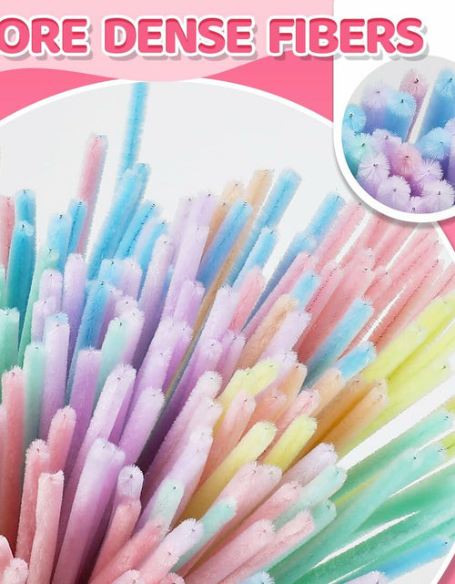 Load image into Gallery viewer, Green Glitter Pipe Cleaners Craft Supplies Arts &amp; Crafts DIY 12in
