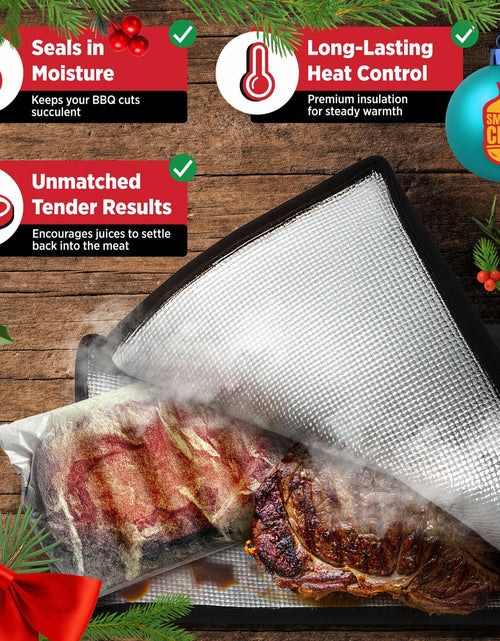 Load image into Gallery viewer, Smoker Chef Meat Resting Bag BBQ Blanket 21" Light Brown 24 Butcher Sheets
