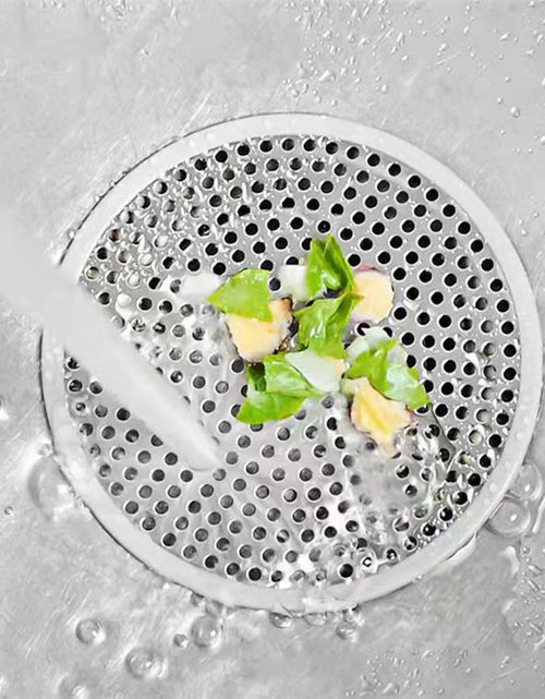 Load image into Gallery viewer, Shower Drain Hair Catcher Strainer by YOXITIXOY 118mm Stall Protector Silvery

