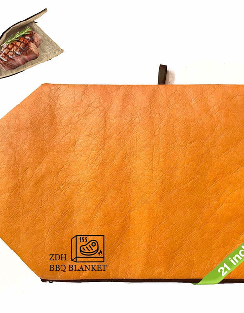 Load image into Gallery viewer, ZDH BBQ Blanket Meat Resting Bag 21in Yellow Reusable Foldable Washable
