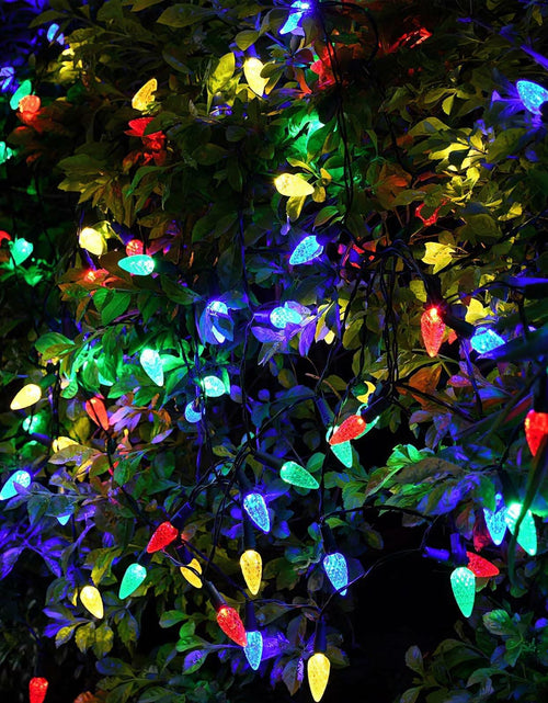 Load image into Gallery viewer, Veeydrut Solar String Lights 2 Pack 50 LED 23FT Waterproof Multicolor Outdoor

