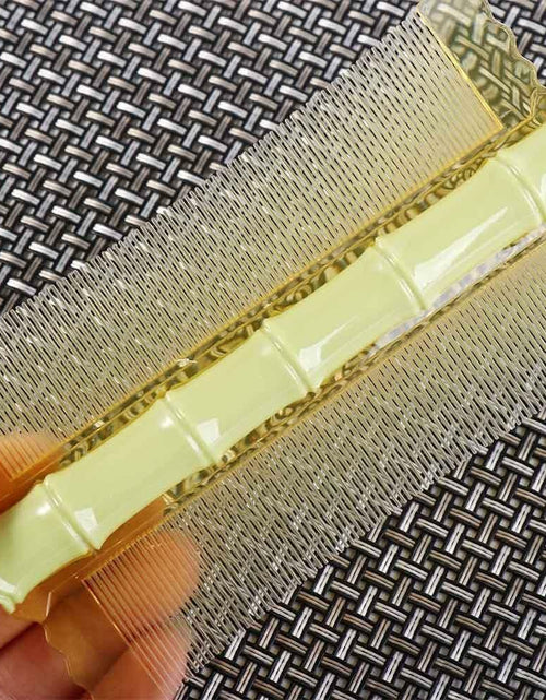Load image into Gallery viewer, Green Double-Sided Anti-Static Hair Comb Fine Tooth with Handle Styling Tool
