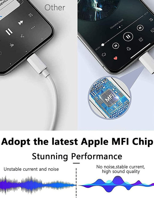 Load image into Gallery viewer, esbeecables Lightning to 3.5mm Audio &amp; Charger Adapter 3-Port Lightweight
