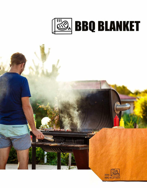 Load image into Gallery viewer, ZDH BBQ Blanket Meat Resting Bag 21in Yellow Reusable Foldable Washable
