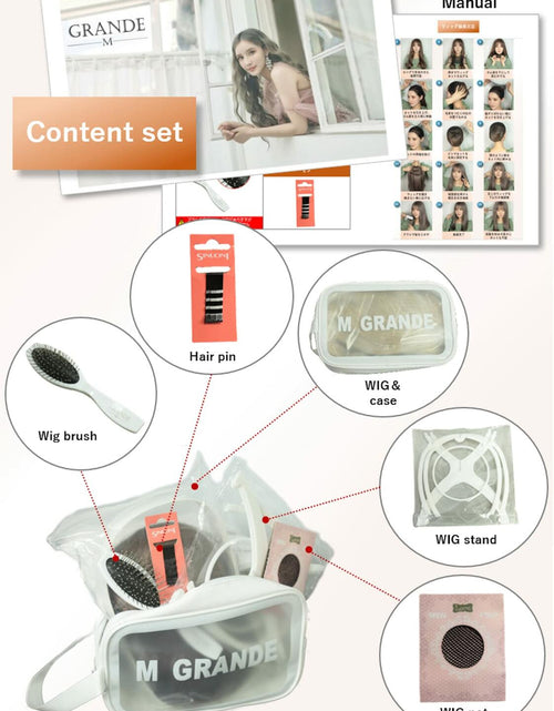 Load image into Gallery viewer, MGRANDE Men's Short Wig Set 6pcs Gentle Black DY63B Inner Color Line
