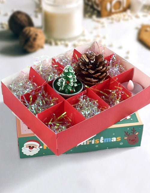 Load image into Gallery viewer, IPEWOEF 5PCS Christmas Gift Boxes 12-Grid Advent Surprise DIY Holiday Box
