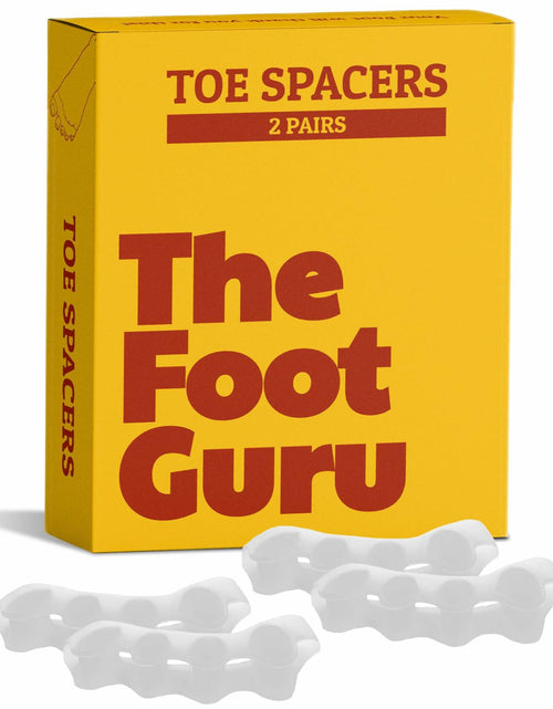 Load image into Gallery viewer, Kubbar Orthopedic Toe Spacers Bunion Corrector Hammer Toe Straightener 2 Pairs
