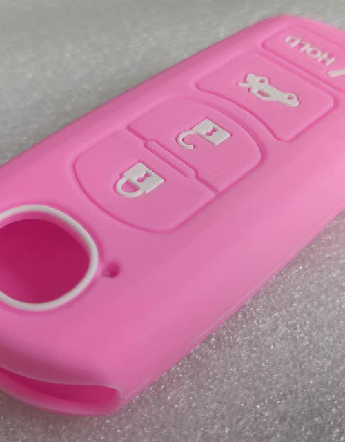 Load image into Gallery viewer, KAWIHEN Silicone Key Fob Cover Pink for Mazda 3 6 CX-7 CX-9 MX-5 Miata
