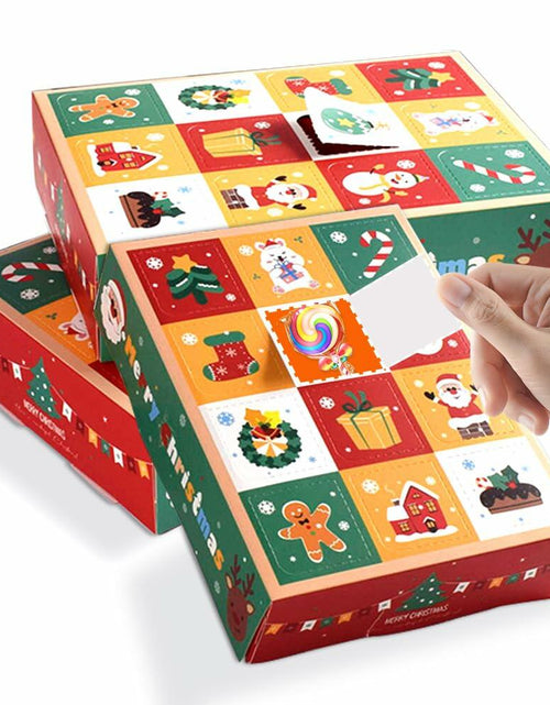 Load image into Gallery viewer, IPEWOEF 5PCS Christmas Gift Boxes 12-Grid Advent Surprise DIY Holiday Box
