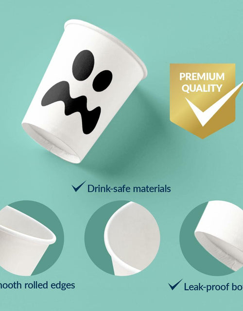 Load image into Gallery viewer, PAW Decor Collection Baby Pink Disposable Paper Cups 8.5oz 50-Pack Party
