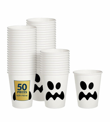PAW Decor Collection Baby Pink Disposable Paper Cups 8.5oz 50-Pack Party