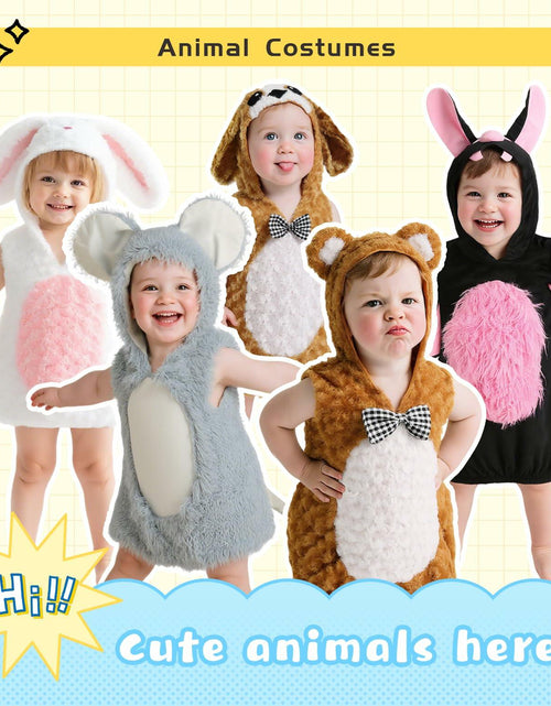 Load image into Gallery viewer, JEGERMIG Toddler Bat Plush Costume Onesie Baby Black Size 2'-2'4"
