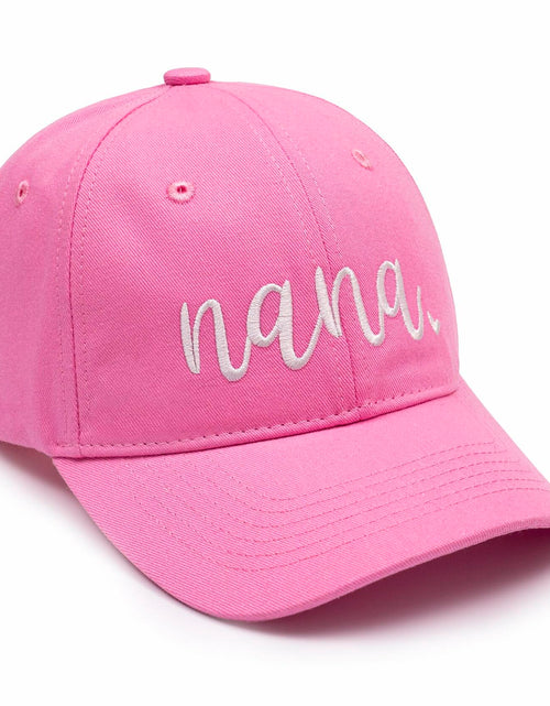Load image into Gallery viewer, KOLWOVEN Nana Baseball Hat Adjustable Cap Women Pink One Size
