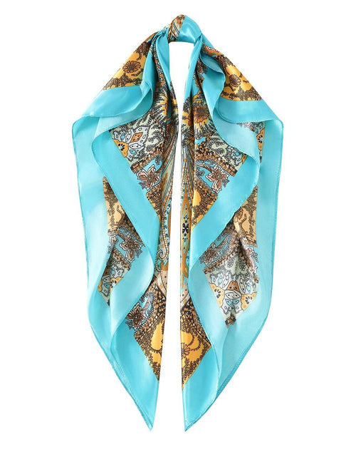 Load image into Gallery viewer, SHJINJU Women's Satin Square Silk Like Hair Scarf Wrap 35" 11-Style
