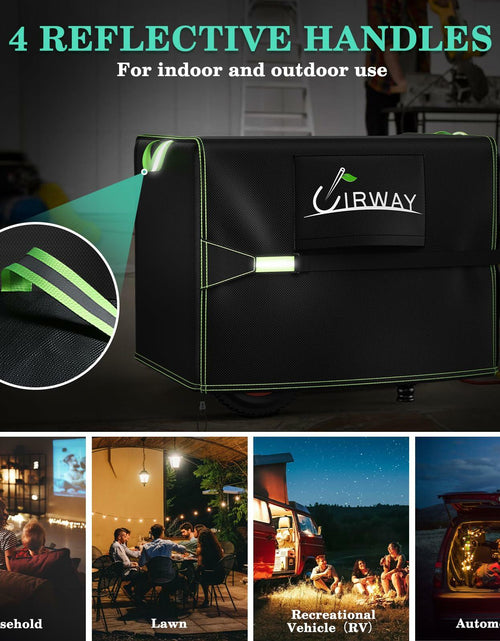Load image into Gallery viewer, UIRWAY Generator Cover Waterproof 24x18x20in 600D UV-Resistant Heavy Duty
