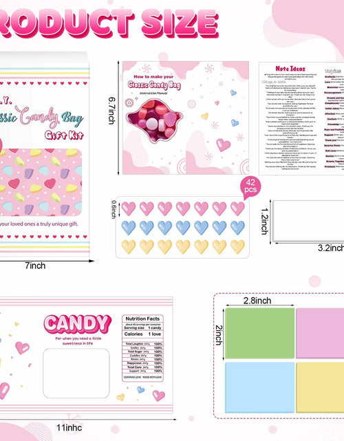 Load image into Gallery viewer, Sadnyy DIY Emotional Support Candy Bags 24 Count Positive Affirmation Kit
