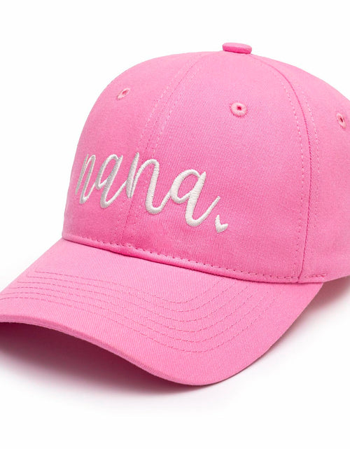 Load image into Gallery viewer, KOLWOVEN Nana Baseball Hat Adjustable Cap Women Pink One Size
