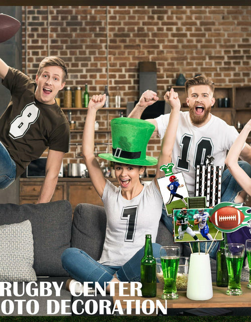 Load image into Gallery viewer, Weekgrat 30 PC Football Party Decorations Table Centerpiece 4x6 Photo Holders
