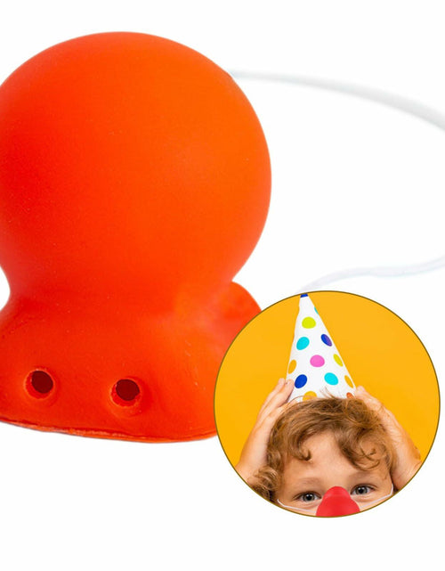 Load image into Gallery viewer, LIANXUE Funny Red Rubber Clown Nose Halloween Costume Prop Kid Adult
