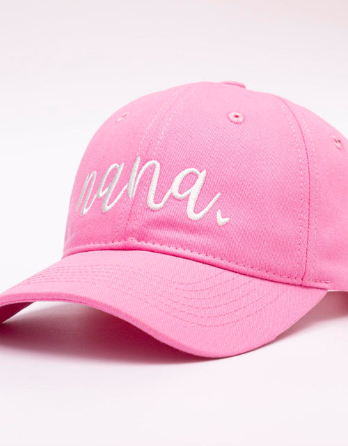 Load image into Gallery viewer, KOLWOVEN Nana Baseball Hat Adjustable Cap Women Pink One Size
