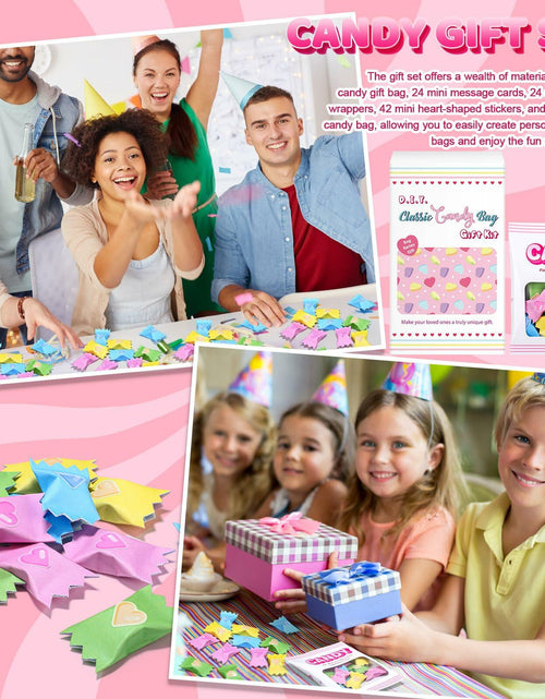 Load image into Gallery viewer, Sadnyy DIY Emotional Support Candy Bags 24 Count Positive Affirmation Kit

