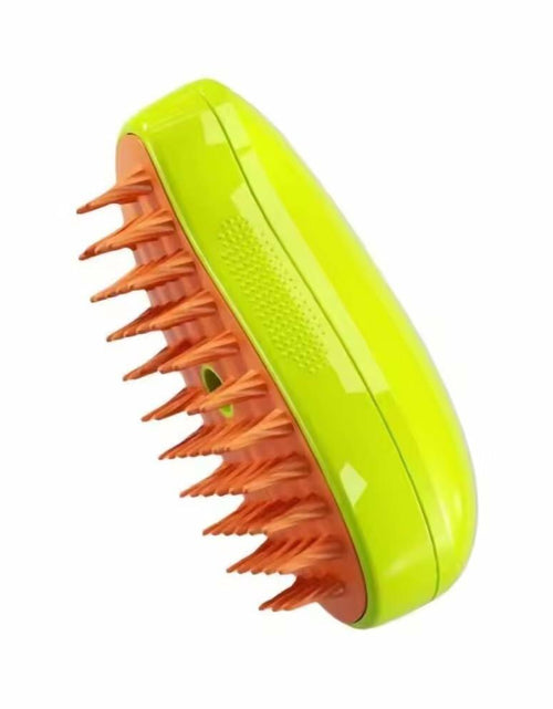 Load image into Gallery viewer, MCEG Pet Steam Brush for Cats &amp; Dogs Shedding Indoor Grooming Tool
