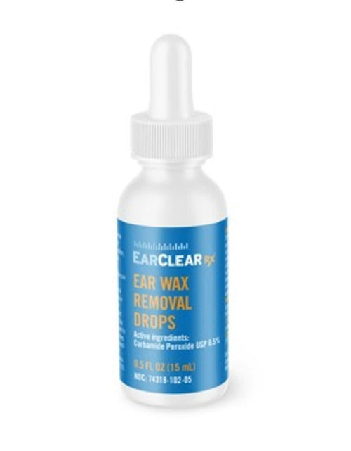 Load image into Gallery viewer, EarClear Rx Ear Wash Full Kit Parent Eardrops Safe Gentle Cleaning
